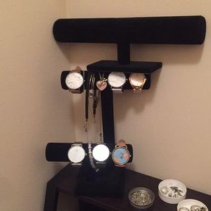 Black Velvet Jewelry Displays